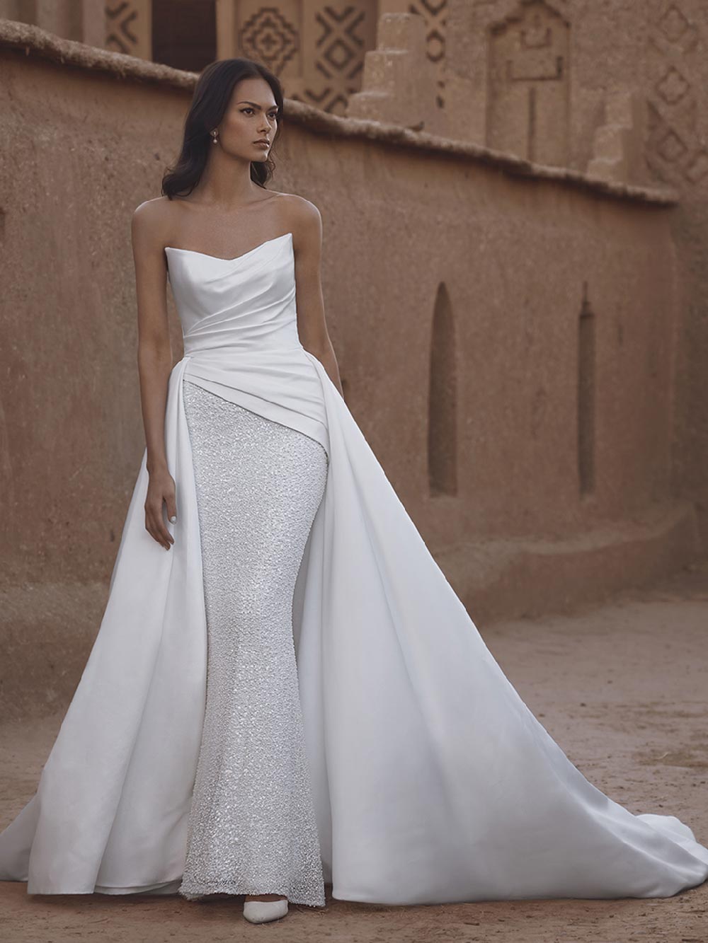 Enzoani Blue London Bridal Wedding Dress Bridal by Tamem Michael Dublin Ireland.