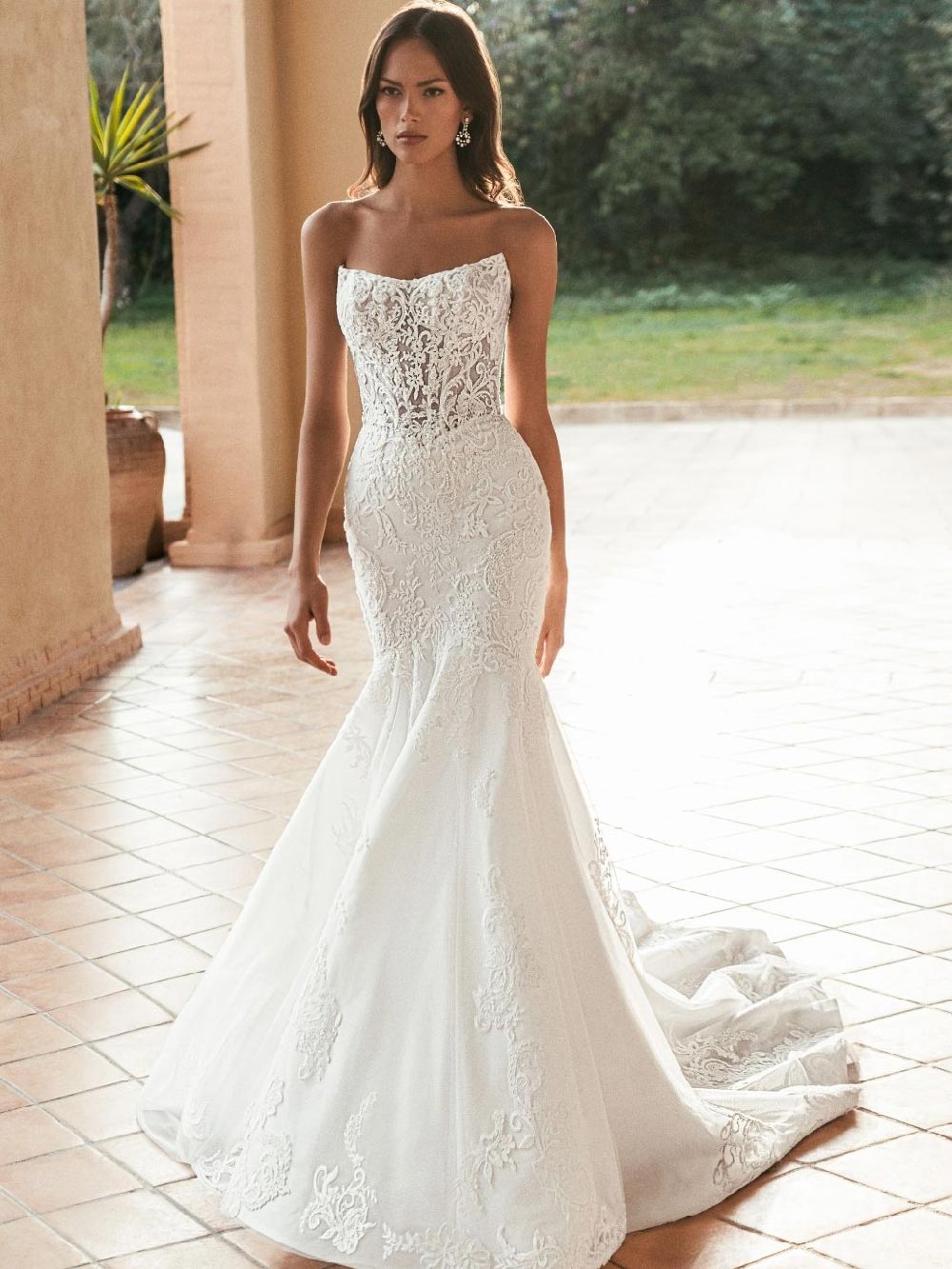Enzoani Blue London Bridal Wedding Dress Bridal by Tamem Michael Dublin Ireland.