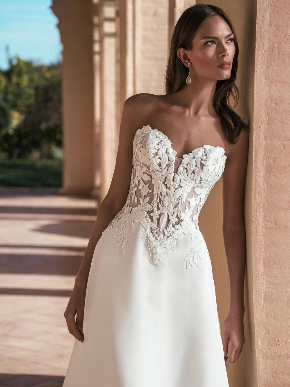 Enzoani Blue London Bridal Wedding Dress Bridal by Tamem Michael Dublin Ireland.