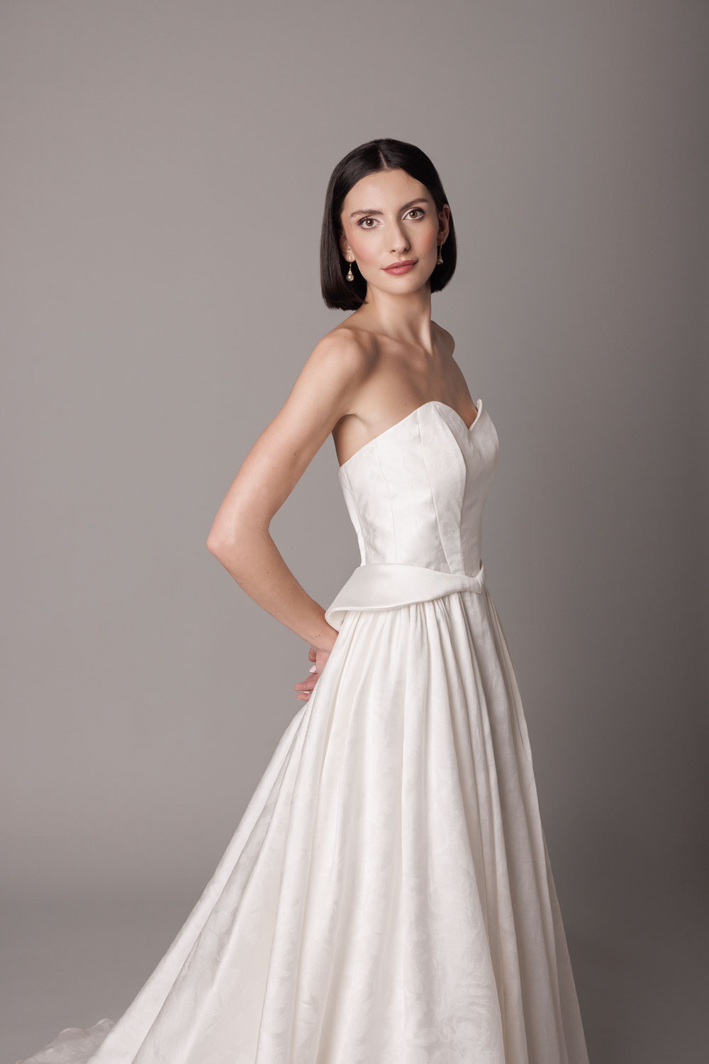 Paul Costelloe Bridal Wedding Dress Bridal by Tamem Michael Dublin Ireland.