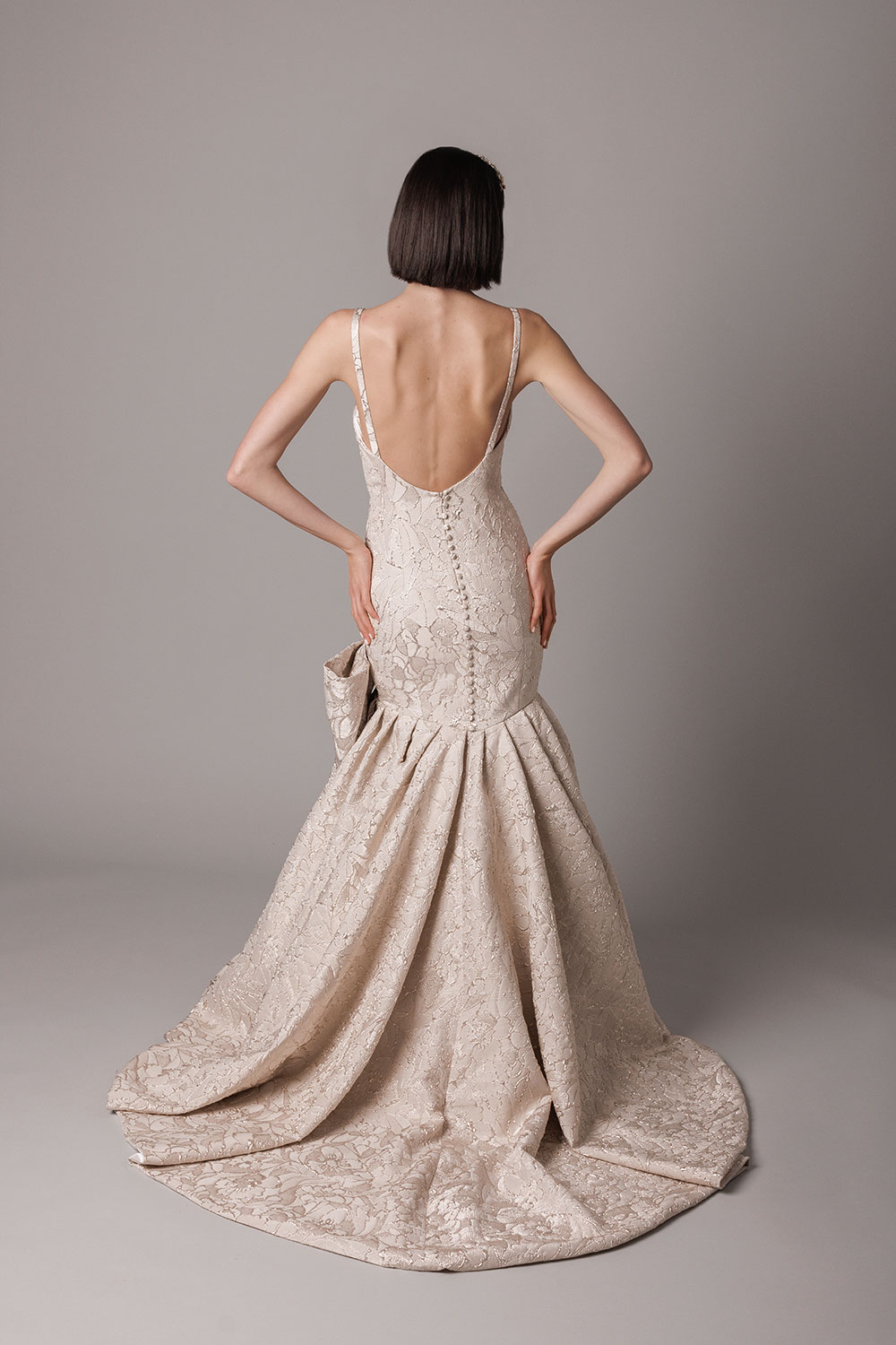 Paul Costelloe Bridal Wedding Dress Bridal by Tamem Michael Dublin Ireland.