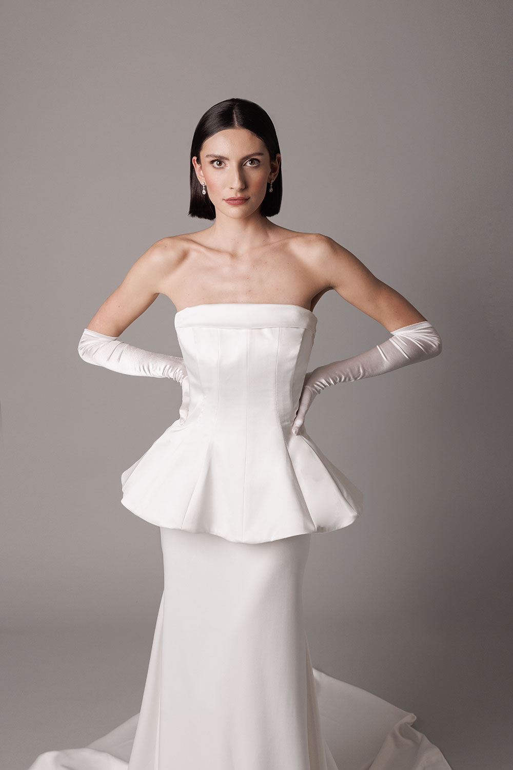 Paul Costelloe Bridal Wedding Dress Bridal by Tamem Michael Dublin Ireland.